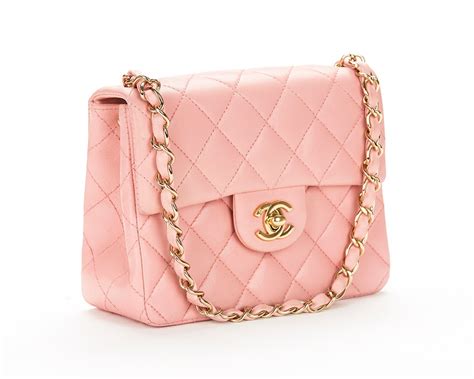 chanel classic flap bag light pink|vintage Chanel flap bag small.